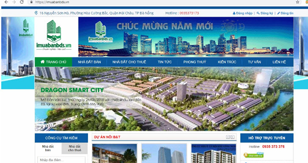 Imuabanbds.vn hướng đến người dùng website bđs